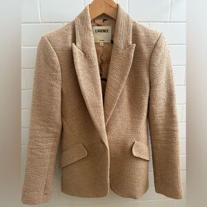 L'AGENCE Chamberlain Tan Blazer